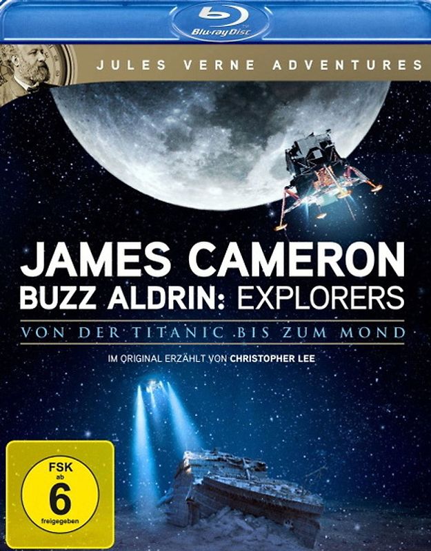James Cameron - Buzz Aldrin: Explorers - Von der Titanic bis zum Mond Blu-ray Disc