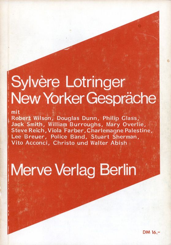 New Yorker Gespräche