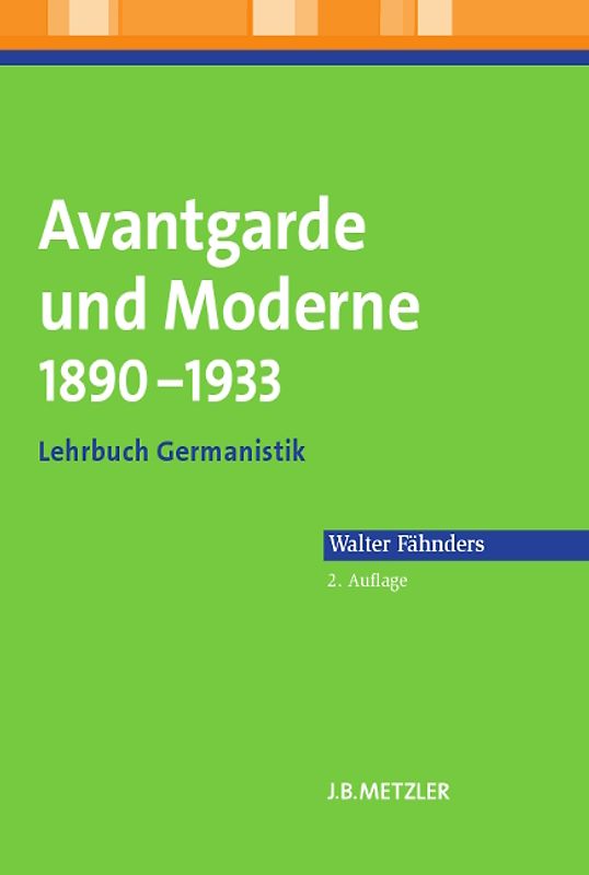Avantgarde und Moderne 1890–1933