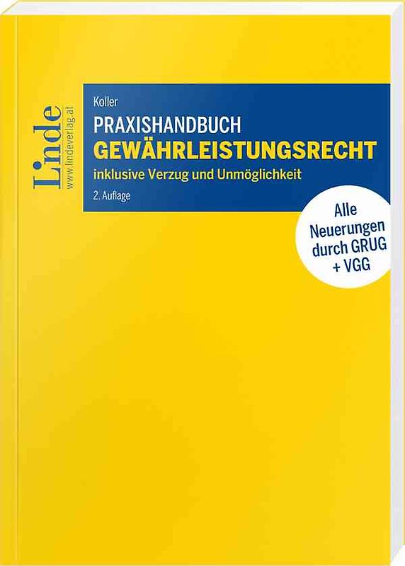 Praxishandbuch Gewährleistungsrecht