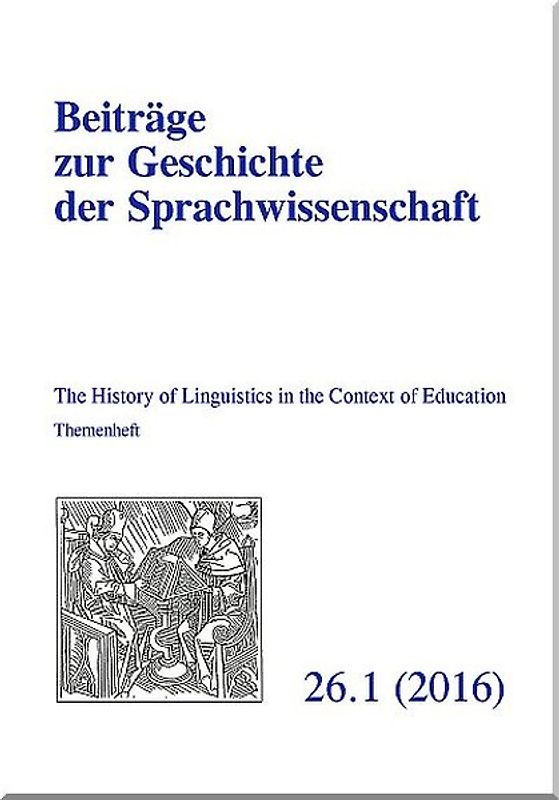 The History of Linguistics in the Context of Education