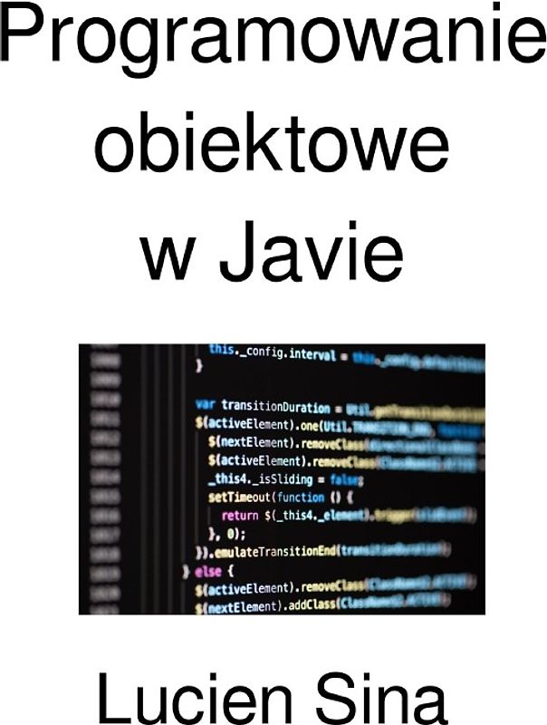 Programowanie obiektowe w Javie