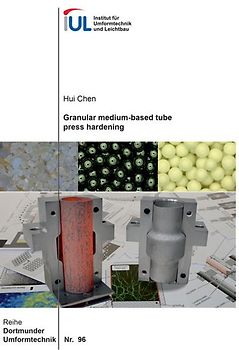 Granular medium-based tube press hardening