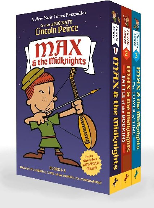 Max and the Midknights Paperback 3-Book Boxed Set