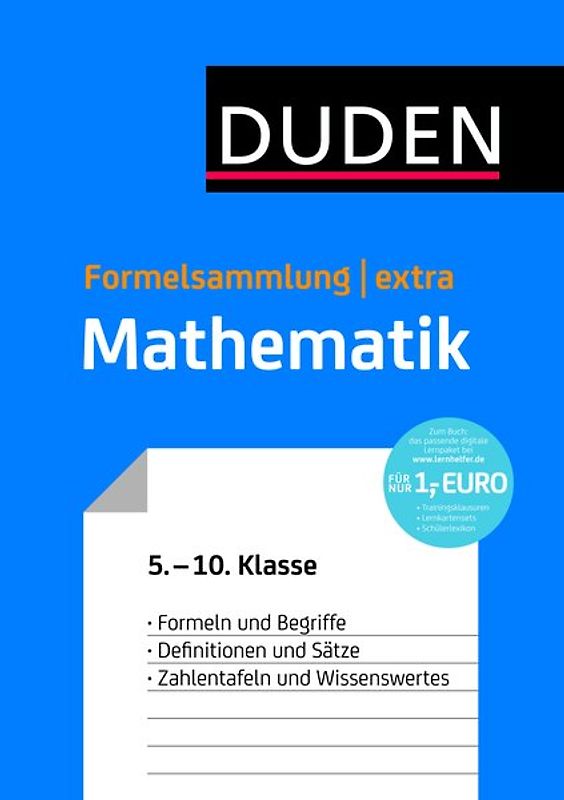 Duden Formelsammlung extra – Mathematik