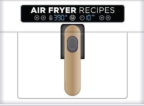 Air Fryer Recipes - Recipe Card Collection Tin - 72 Recipe Cards with Photos + 28 Blank Recipe Cards to Write Your Own Recipes + 5 Tabbed Section Dividers