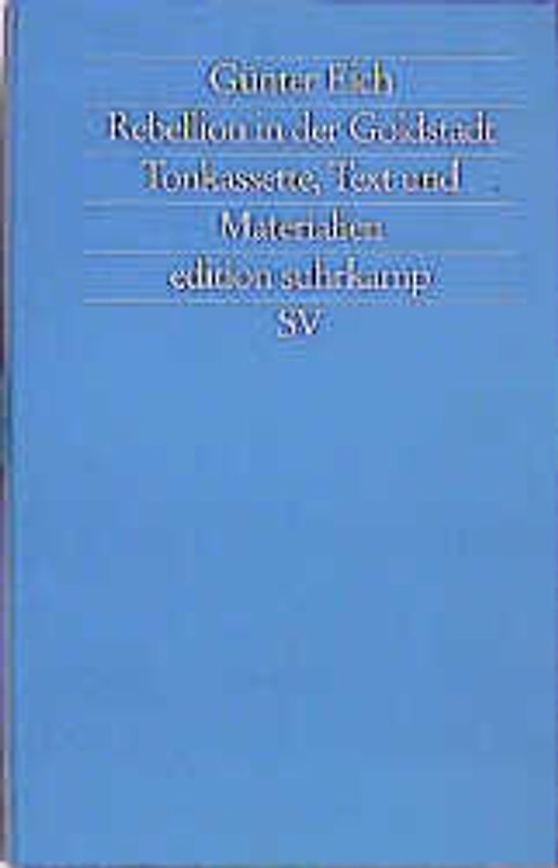 Rebellion in der Goldstadt