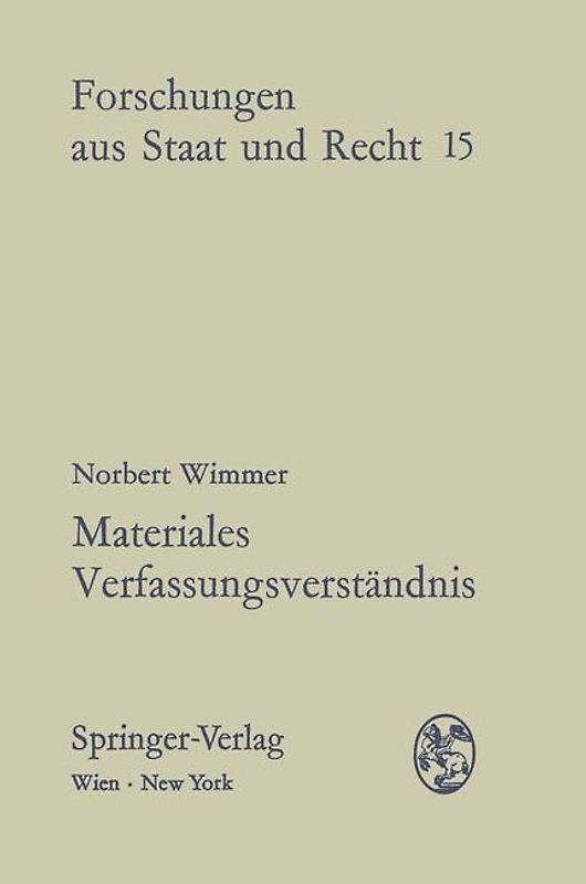 Materiales Verfassungsverständnis