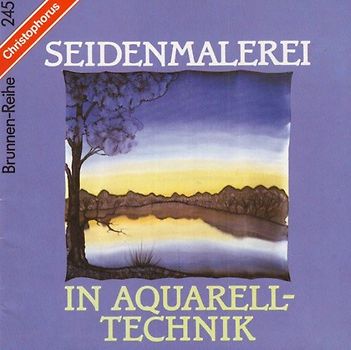 Seidenmalerei in Aquarelltechnik