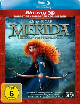 Merida - Legende der Highlands [3D] 3D Blu-ray Disc