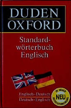 Duden-Oxford - Standardwörterbuch Englisch