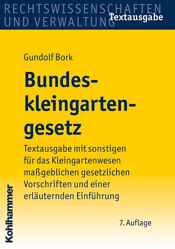 Bundeskleingartengesetz