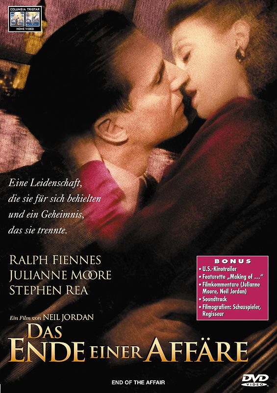 Ende einer Affäre, Das DVD