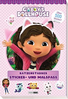 Gabby's Dollhouse: Katzenstarker Sticker- und Malspaß