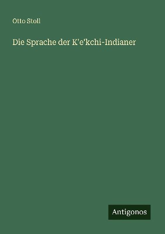 Die Sprache der K'e'kchi-Indianer