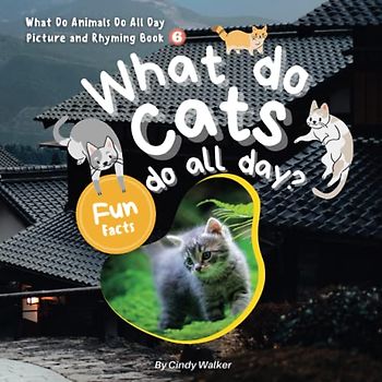 What Do Animals Do All Day Picture And Rhyming Book 6：What Do Cats Do All Day?: The Engaging Rhymes Create a Fun Read-Aloud Experience for Kids (Learn About Animals With Simple Rhymes, Band 6)