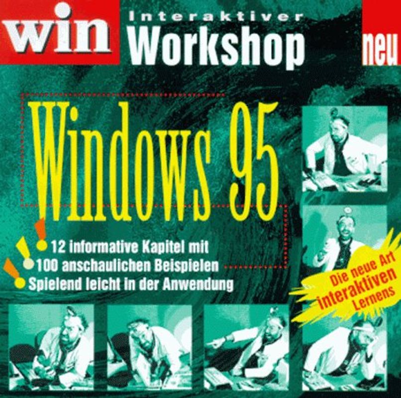 WIN interaktiver Workshop 'Windows 95' (CD-ROM im Jewel-Case). Spielend leichter Einstieg