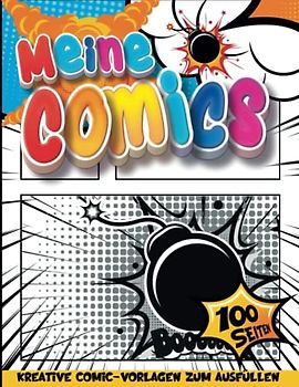 Kinder Comic Kreatives: Comic-Kunstjournal | Papierkunst Und Kunsthandwerk Für Kinder | Geschenkideen 11 Jährige Mädchen
