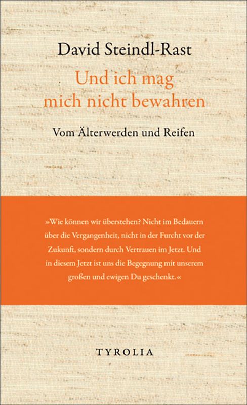 Und ich mag mich nicht bewahren