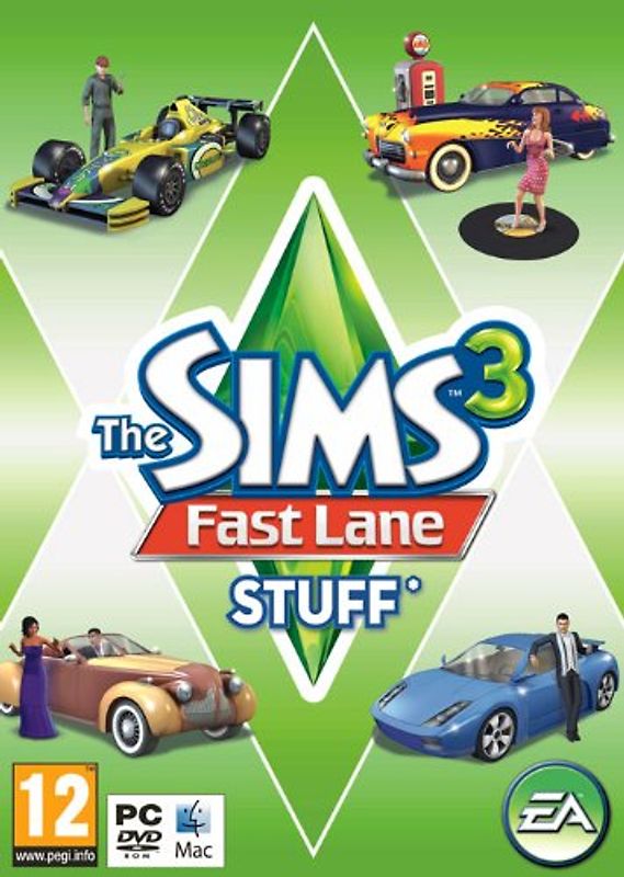 The Sims 3: Fast Lane Stuff [AddOn, Internationale Version] PC Spiele