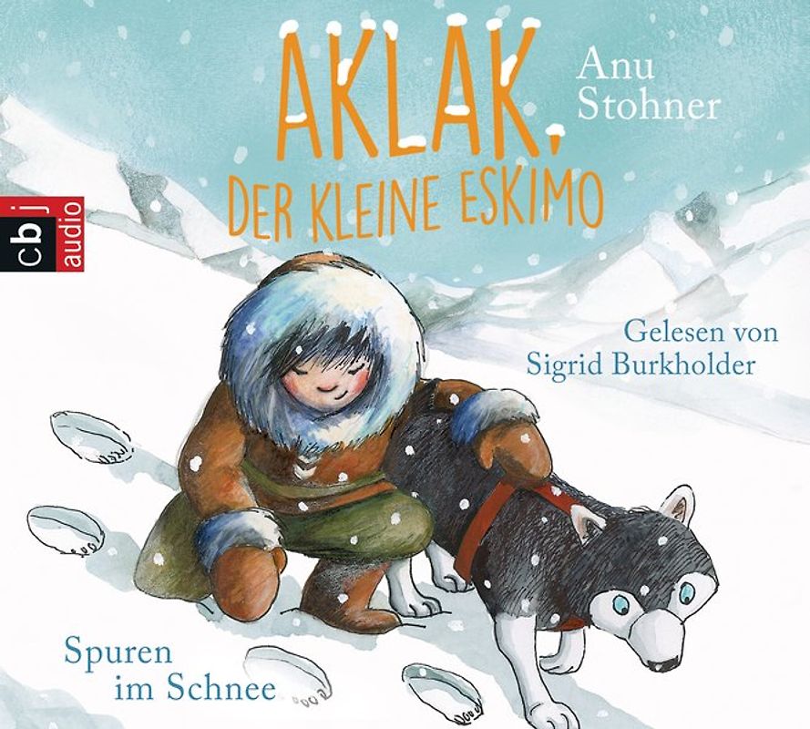 Aklak, der kleine Eskimo - Spuren im Schnee