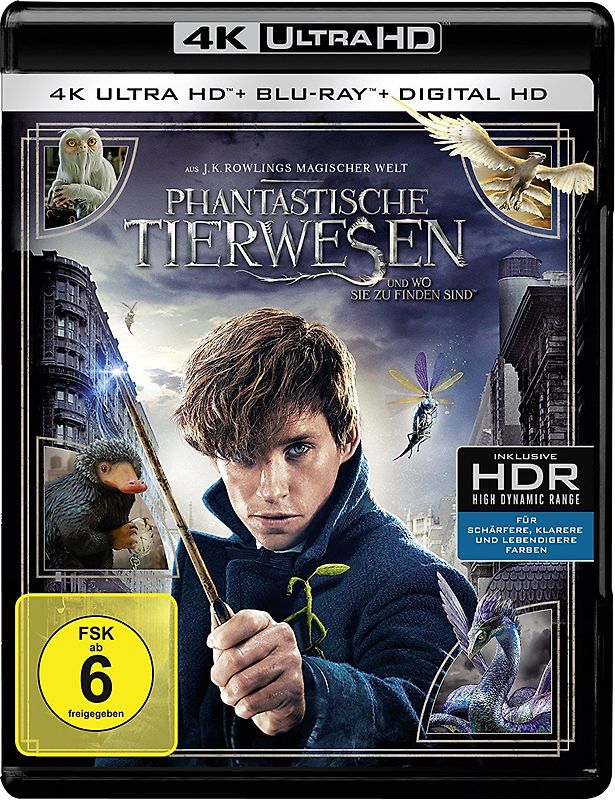Phantastische Tierwesen und wo sie zu finden sind [inkl. Blu-ray] 4K Ultra HD Blu-ray