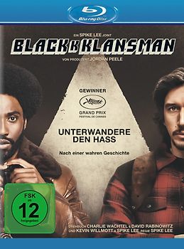 BlacKkKlansman Blu-ray Disc