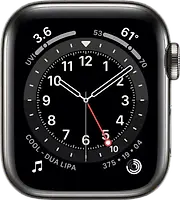 Apple Watch Series 6 40 mm Edelstahlgehäuse graphit [Wi-Fi + Cellular]
