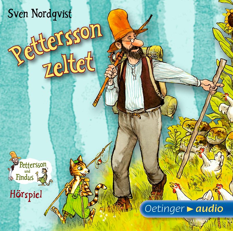 Pettersson und Findus. Pettersson zeltet