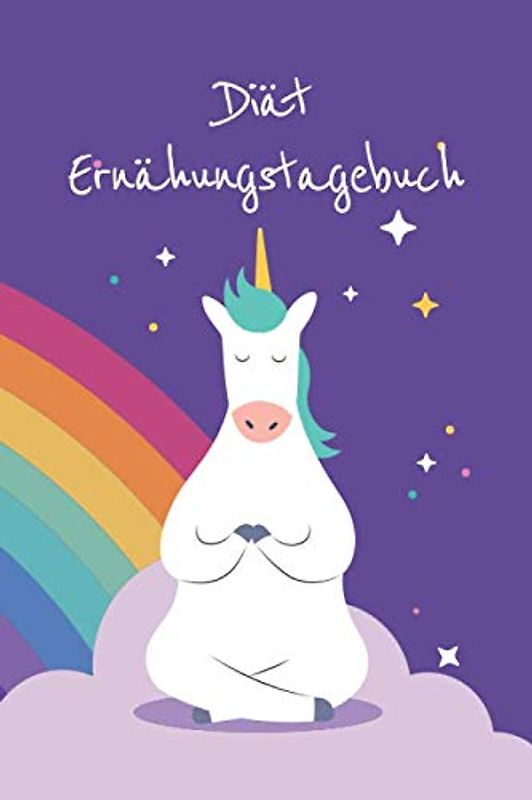 Diät Ernährungstagebuch: Ernährungstagebuch mit vorgedruckten Seiten zum Ausfüllen als Begleitung bei jeder Diät und beim Abnehmen