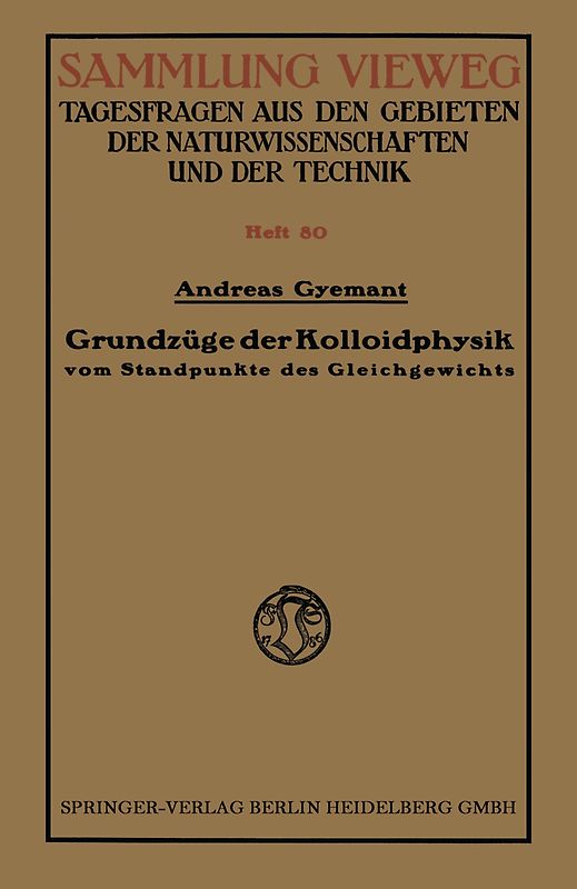 Grundzüge der Kolloidphysik