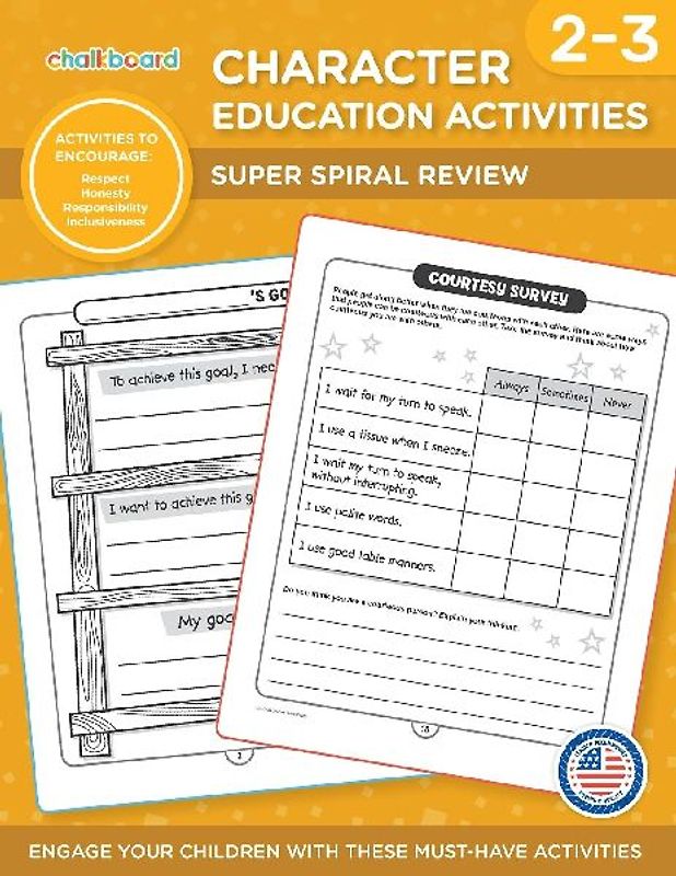 Character Education Activities Grades 2-3