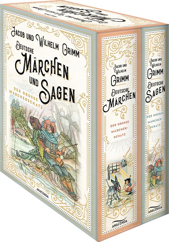 Deutsche Märchen und Sagen (2 Bände im Schuber)