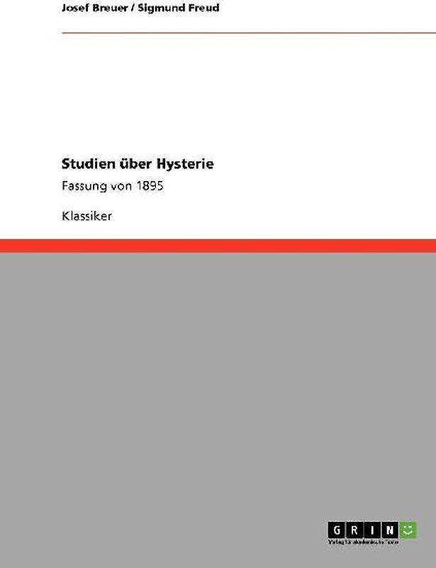 Studien über Hysterie