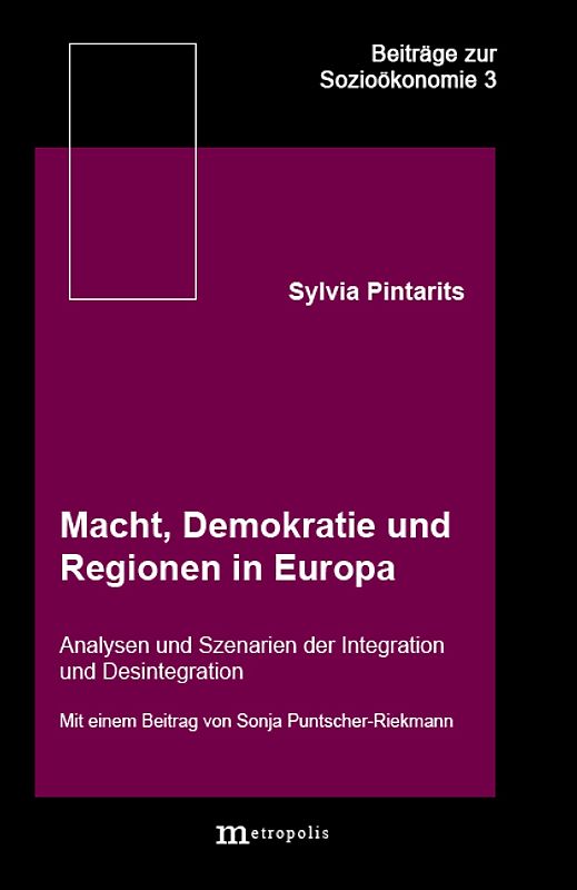 Macht Demokratie und Regionen in Europa