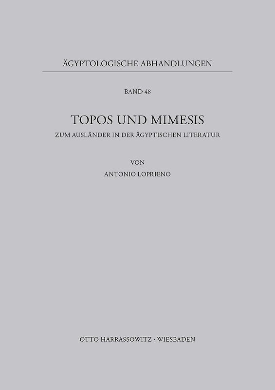 Topos und Mimesis