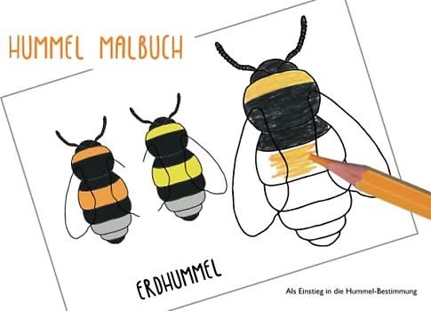 Hummel Malbuch: Als Einstieg in die Hummel-Bestimmung (Mal- und Rätselbücher)