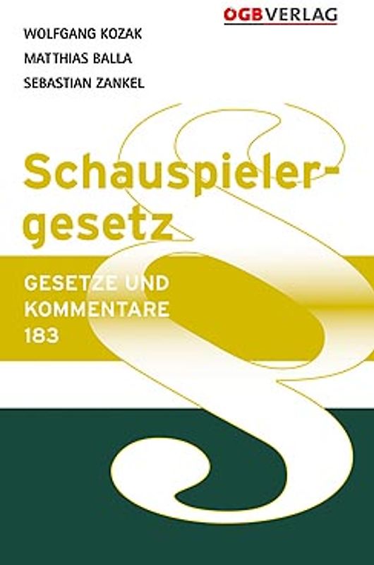Schauspielergesetz