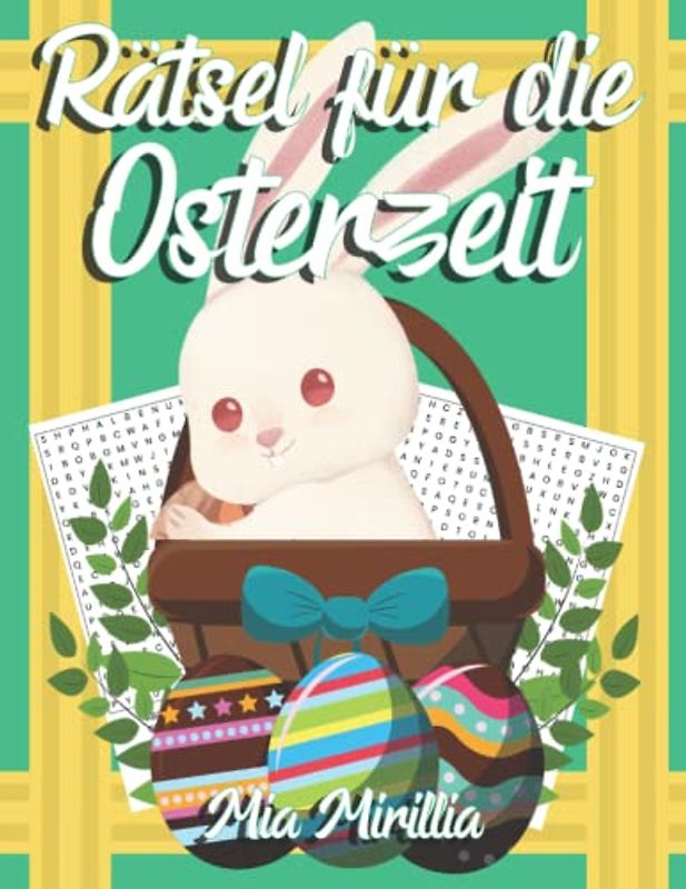 Rätsel für die Osterzeit: Wortsuchrätsel für Erwachsene und Senioren | Große Schrift Wortsuchrätsel als Ostergeschenk