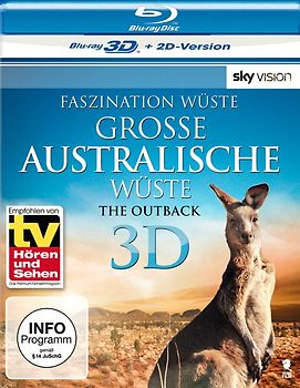 Faszination Wüste - Große Australische Wüste: The Outback 3D [inkl. 2D Version] 3D Blu-ray Disc