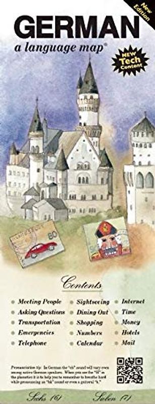 GERMAN a Language Map: Quick Reference Phrase Guide for Beginning and Advanced Use. Words and Phrases in English, German, and Phonetics for Easy ... Publisher: Bilingual Books, Inc.: 1