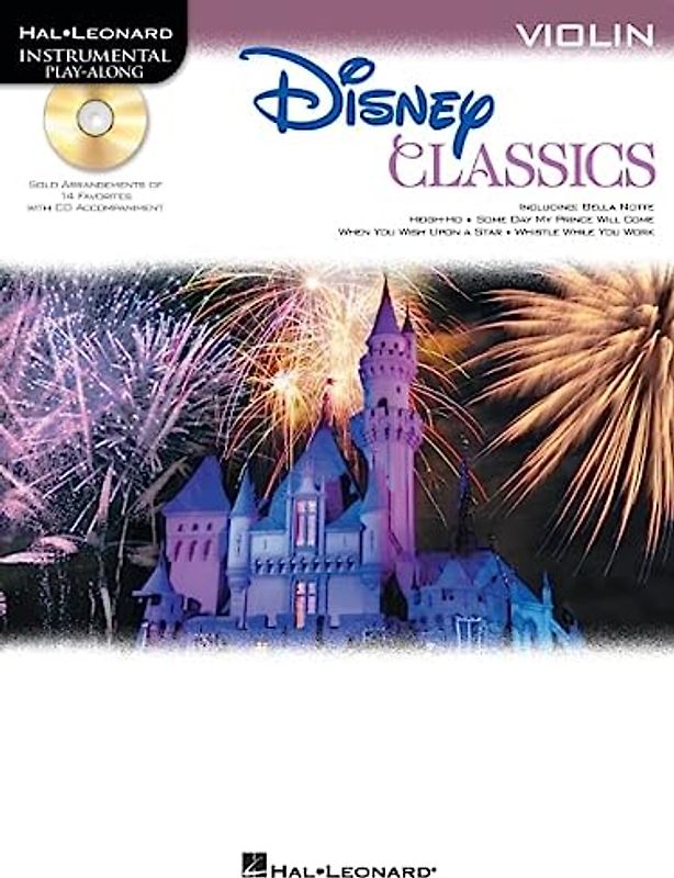 Disney Classics: Violin: Noten, CD für Violine (Hal Leonard Instrumental Play-Along)