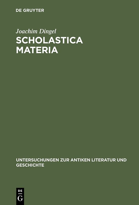 Scholastica materia