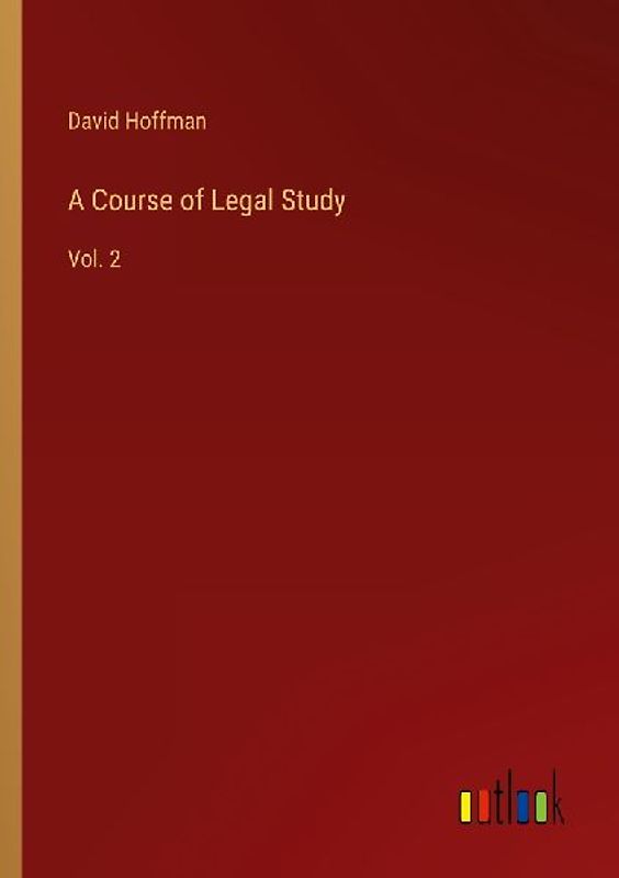 A Course of Legal Study