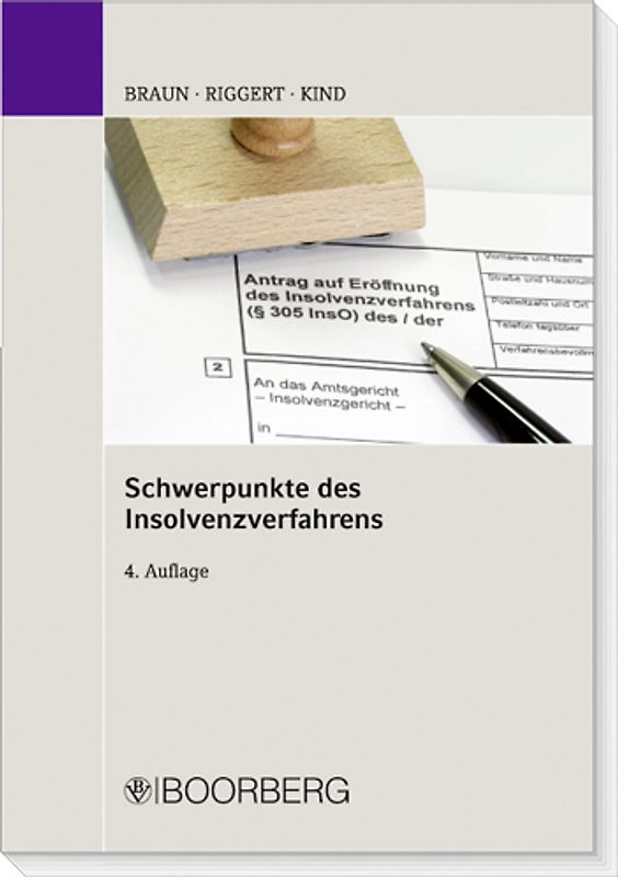Schwerpunkte des Insolvenzverfahrens