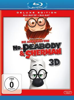 Die Abenteuer von Mr.Peabody & Sherman 3D... Blu-ray Disc