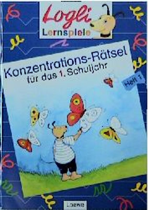 Konzentrations-Rätsel für das 1. Schuljahr. Heft 1