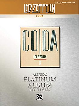 Led Zeppelin: Coda: Coda Platinum Drums (Alfred's Platinum Albums)