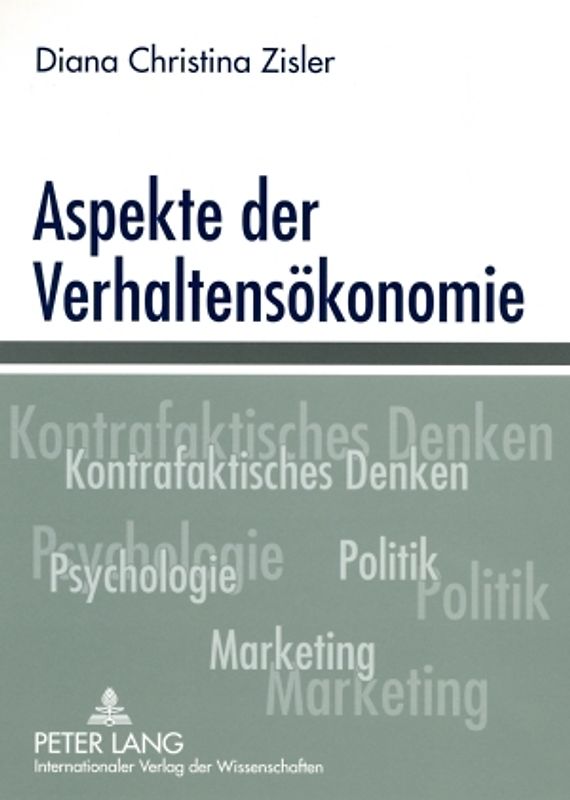 Aspekte der Verhaltensoekonomie