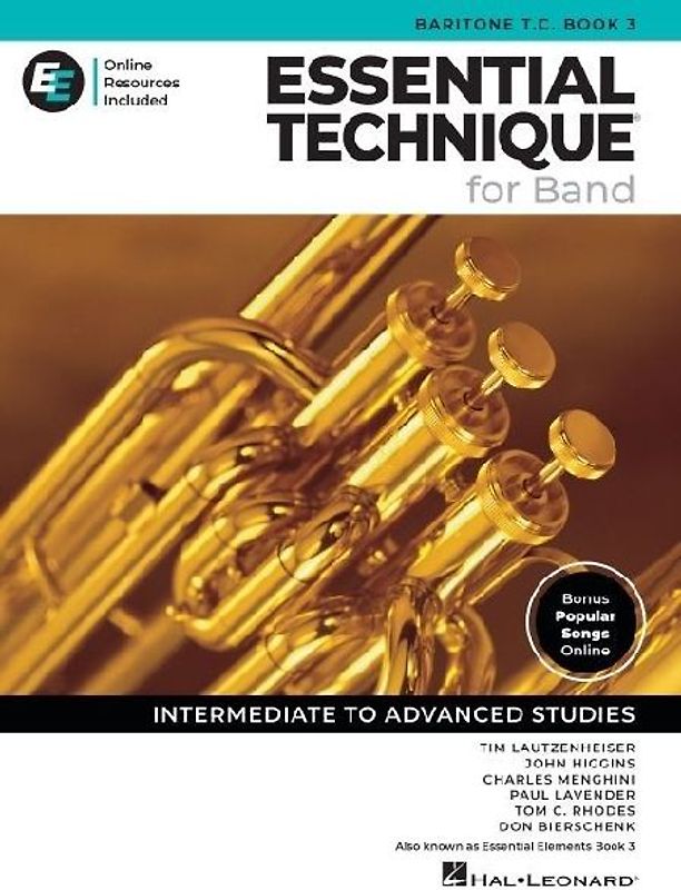 Essential Technique for Band - Baritone T.C. Book 3 with Online Resources